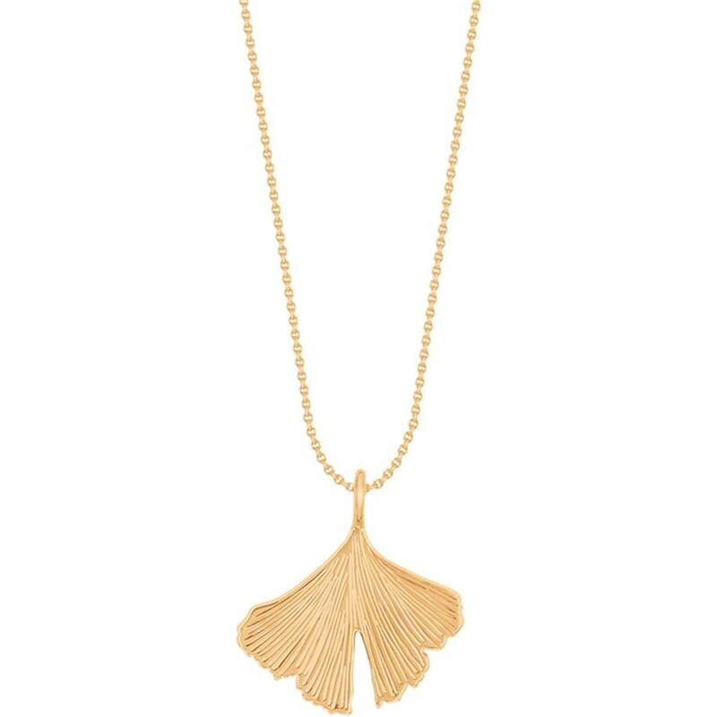 Pozlátený náhrdelník Lilou Ginko 49015828