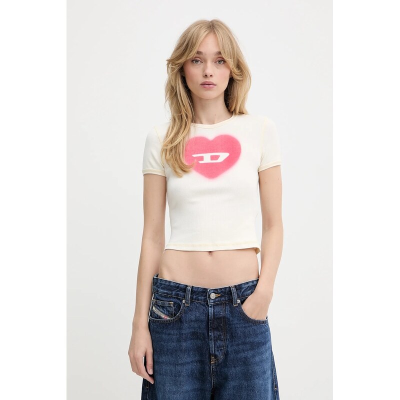 Bavlnené tričko Diesel 64177260