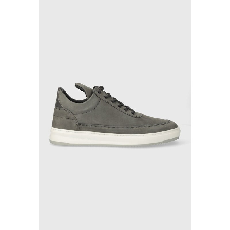 Nubukové tenisky Filling Pieces Low Top Base 49142620