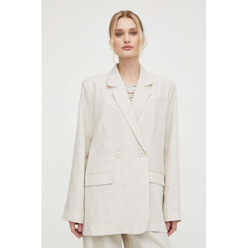 Sako s prímesou ľanu Gestuz 49343518