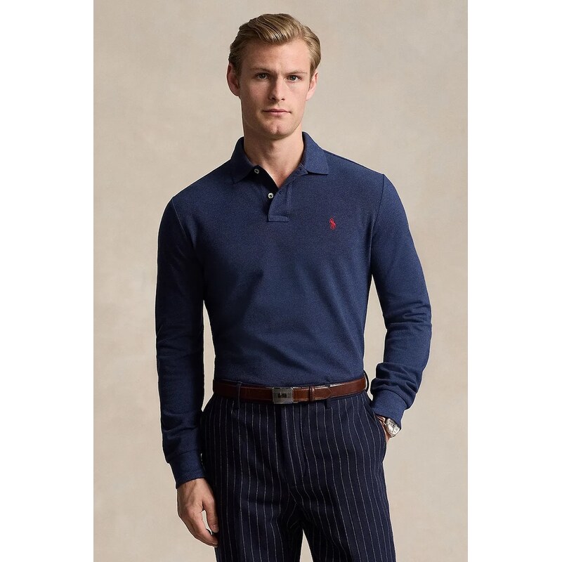 Bavlnené tričko s dlhým rukávom Polo Ralph Lauren 65118915