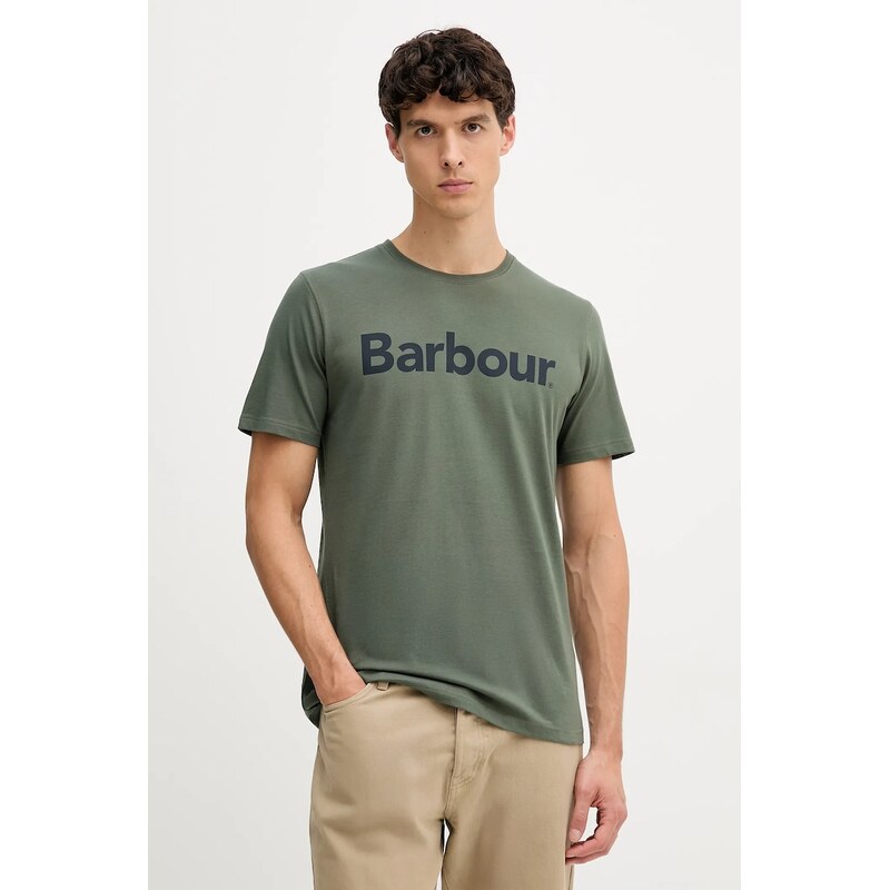 Bavlnené tričko Barbour ESSENTIALS 65501931