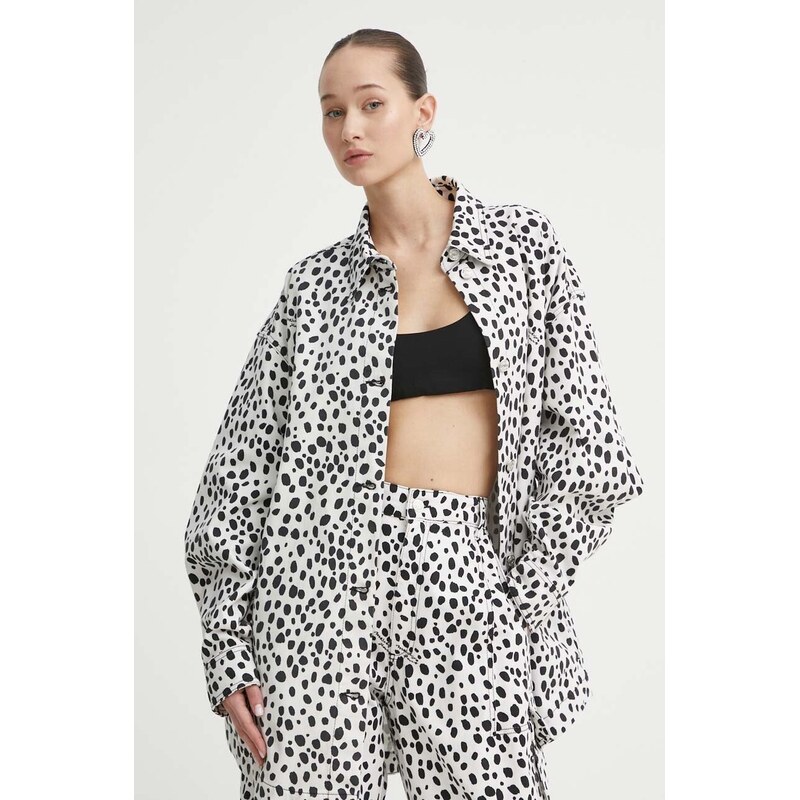 Rifľová bunda Moschino Jeans 64308104