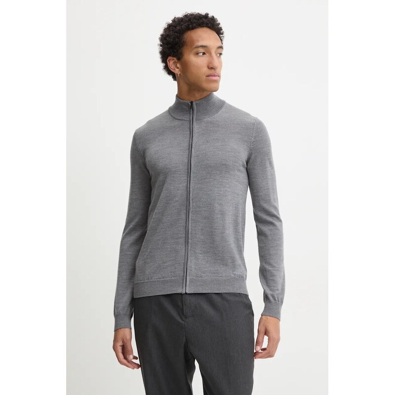 Vlnený kardigán HUGO San Jorge-M 59828776