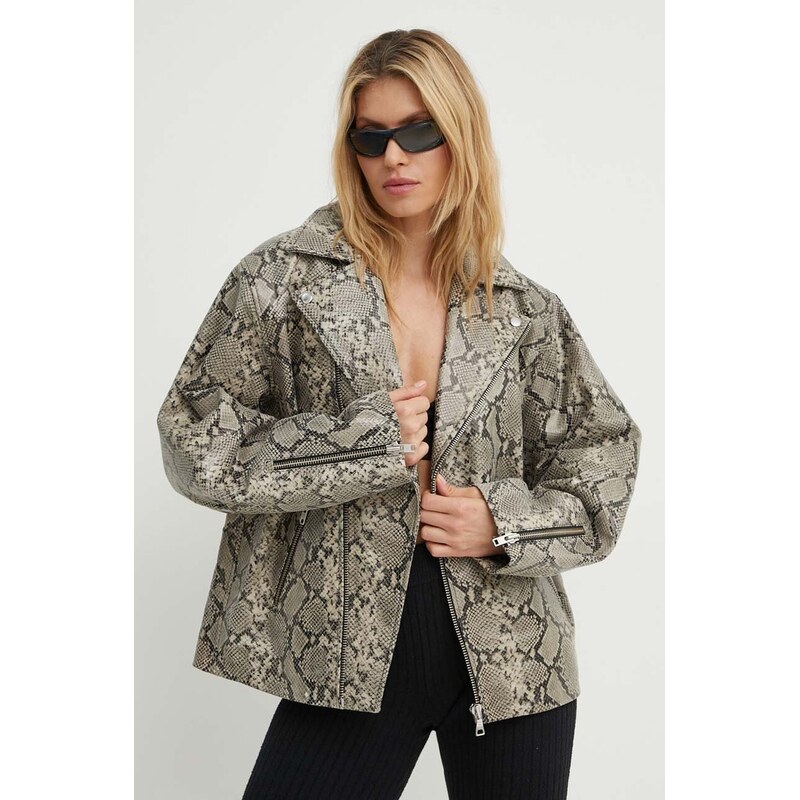 Kožená bunda Won Hundred 53183297