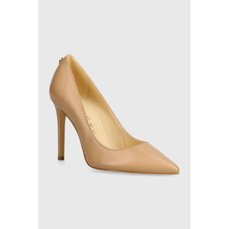 Kožené lodičky Guess GABBEN 53456528