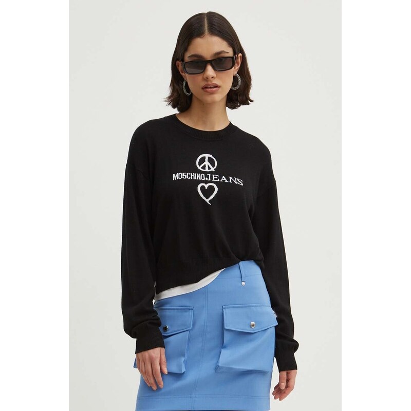 Vlnený sveter Moschino Jeans 64309700