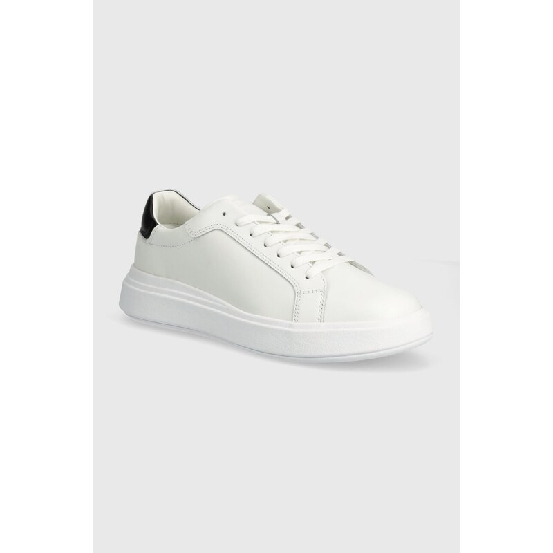 Kožené tenisky Calvin Klein LOW TOP LACE UP LTH 57668877