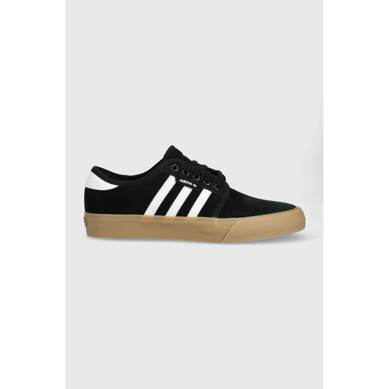 Semišové tenisky adidas Originals SEELEY 38128568