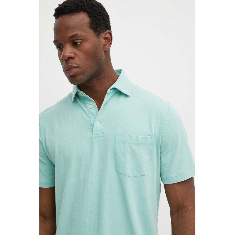 Polo tričko s prímesou ľanu Polo Ralph Lauren 51071031