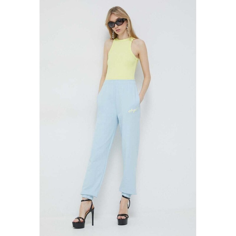 Bavlnené tepláky HUGO 39390118