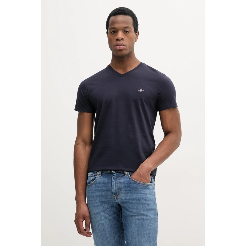 Bavlnené tričko Gant 43731114