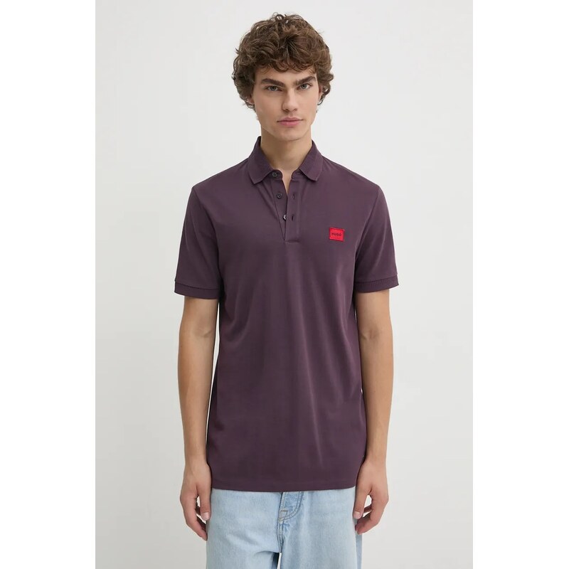 Bavlnené polo tričko HUGO 57272401