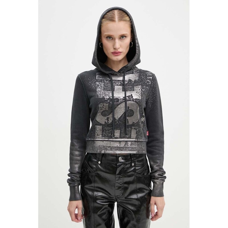 Bavlnená mikina Diesel F-SLIMMY-HOOD-P6 64311238