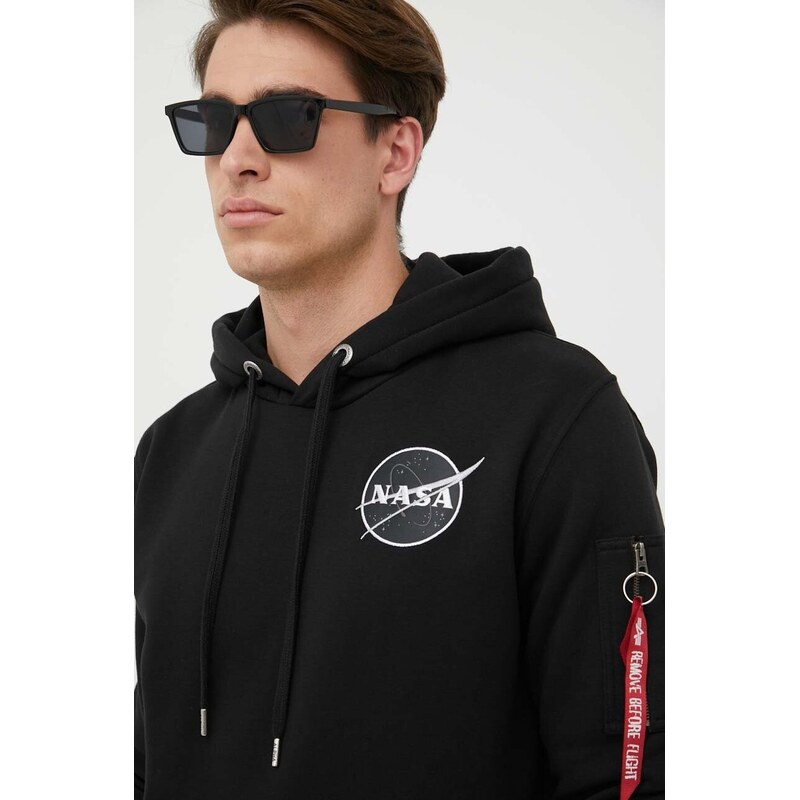 Mikina Alpha Industries x Nasa Dark Side Hoody 41089760