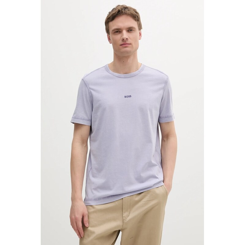 Bavlnené tričko BOSS Orange BOSS ORANGE 61664512