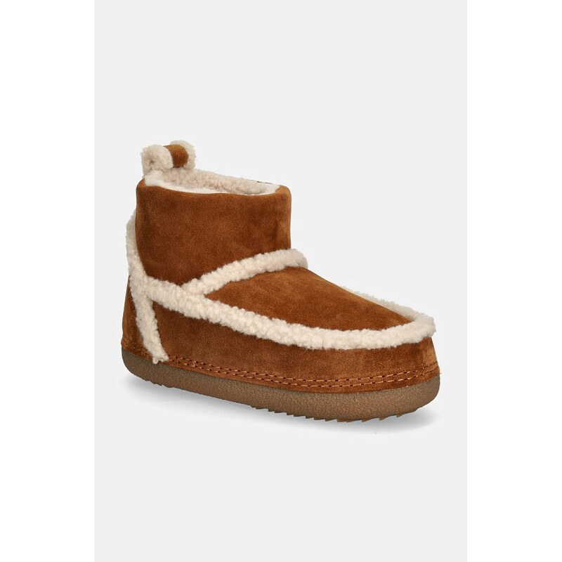 Semišové snehule Inuikii Classic Shearling Low 56321180