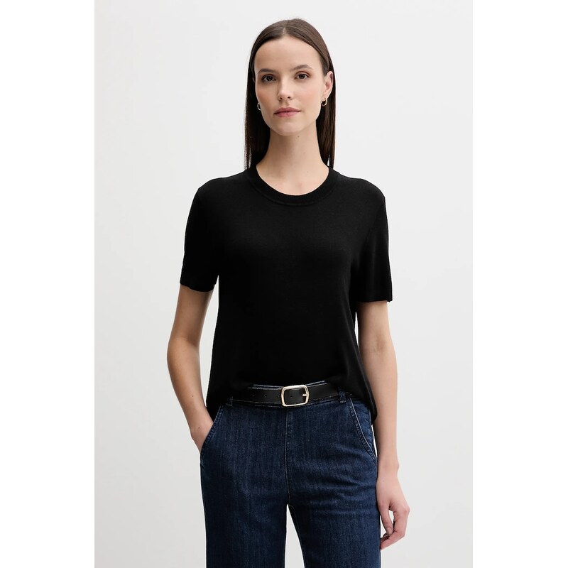 Tričko s hodvábom United Colors of Benetton 64927839