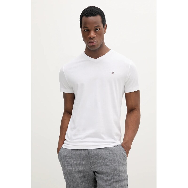 Bavlnené tričko Gant 63453455