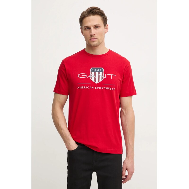 Bavlnené tričko Gant 61664556