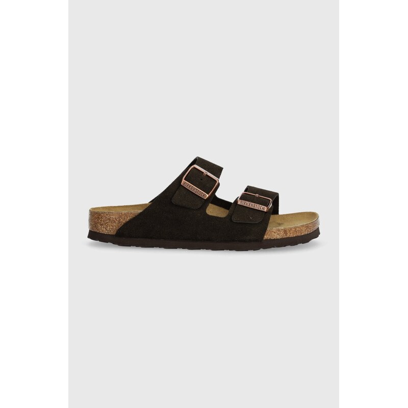Semišové šľapky Birkenstock Arizona 48612260