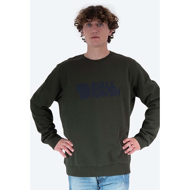 Bavlnená mikina Fjallraven Logo Sweater 44810874