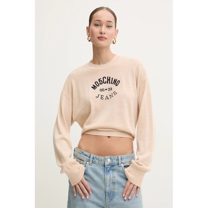 Moschino Jeans Vlnený sveter Moschino Jeans 64312903
