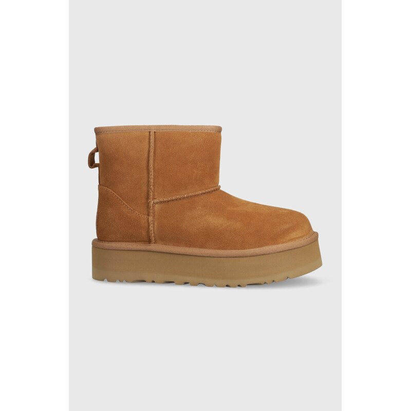 Detské semišové snehule UGG CLASSIC MINI PLATFORM KIDS 46544555