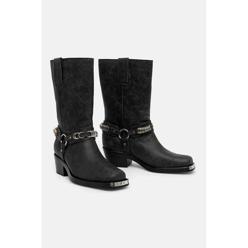 Kožené členkové topánky IRO Motty Used 58290925