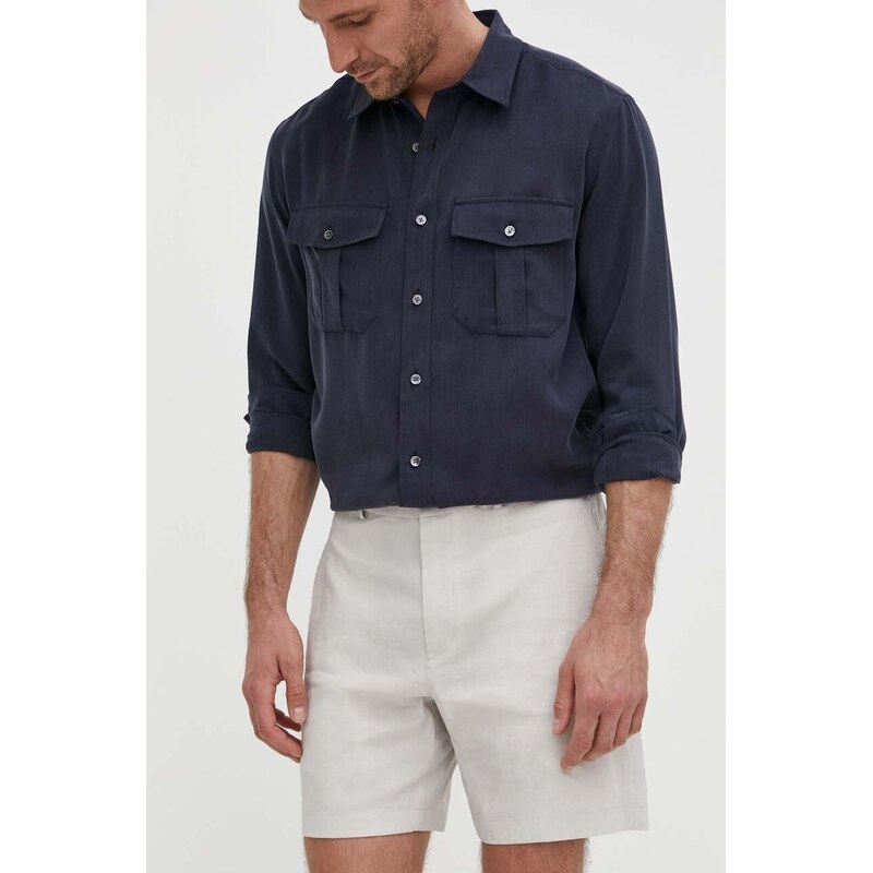 Ľanové šortky Theory 50115500