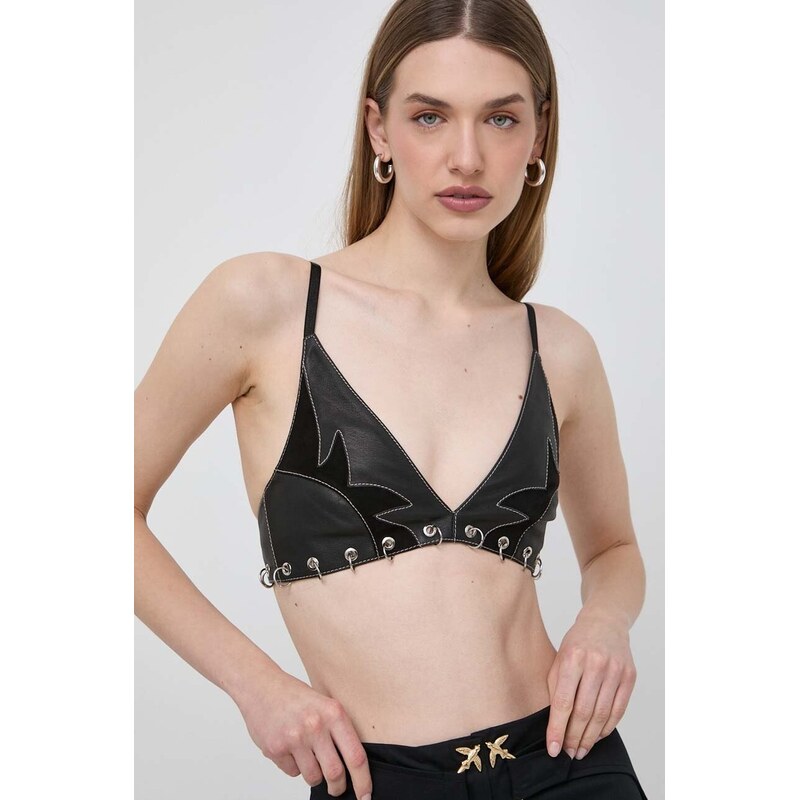 Kožený top Pinko 66510593