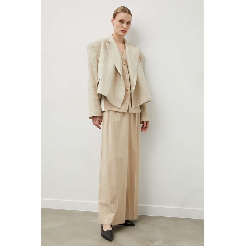 Ľanové sako Remain 64307361