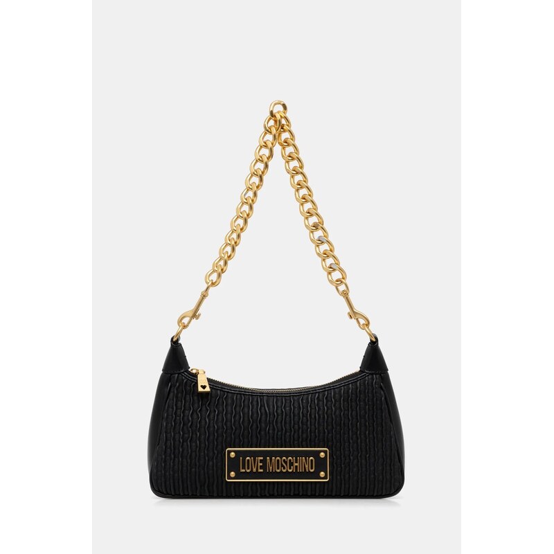 Kožená kabelka Love Moschino 64314163