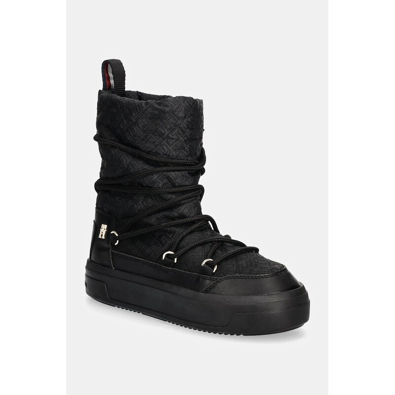 Snehule Tommy Hilfiger LACE-UP MONOGRAM SNOWBOOT 57240168