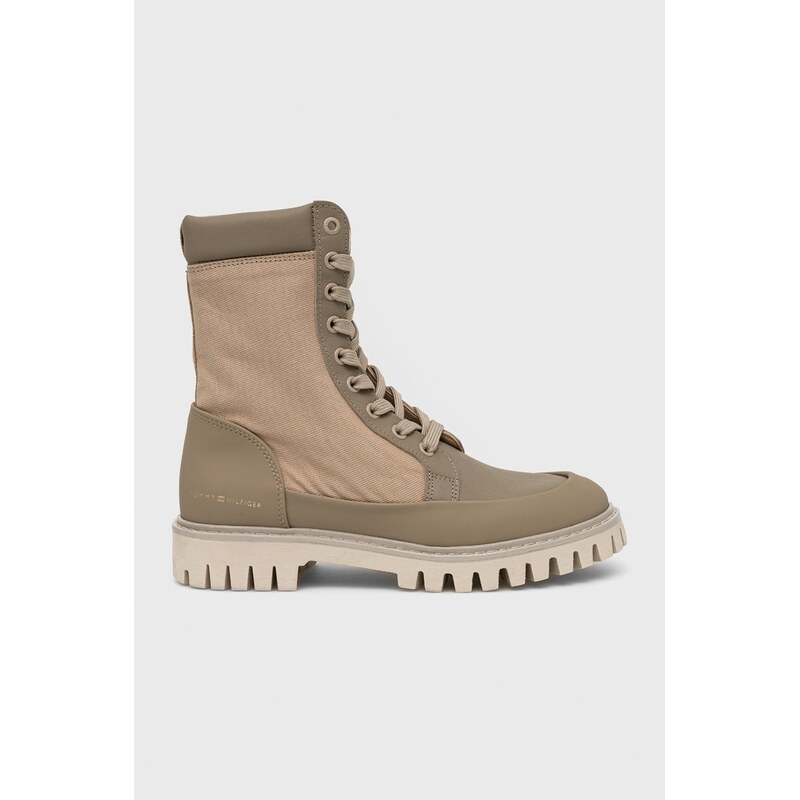 Členkové topánky Tommy Hilfiger Th Casual Lace Up Boot 47564279