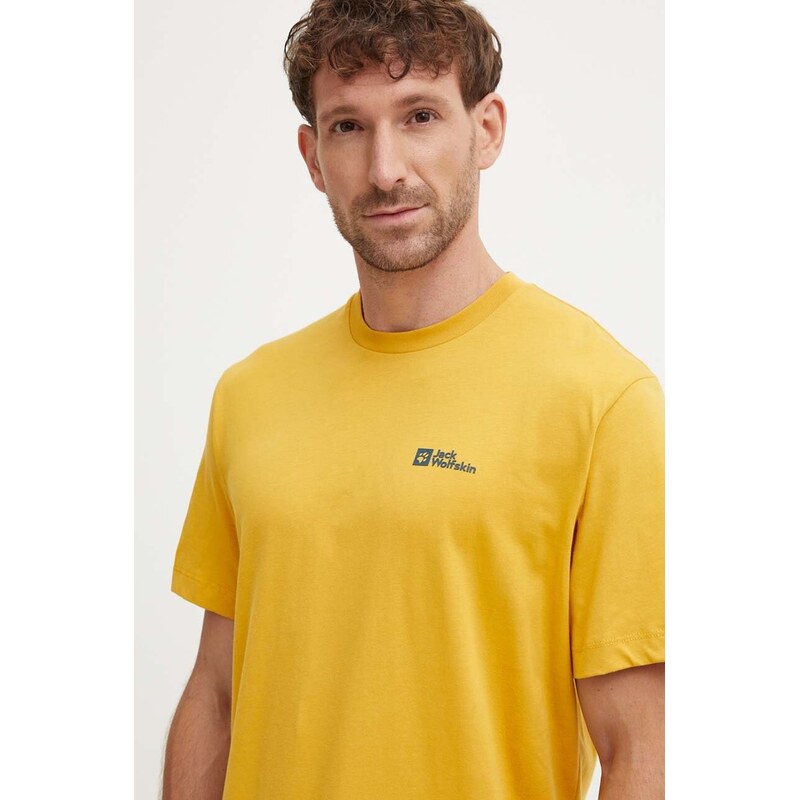Bavlnené tričko Jack Wolfskin Essential 64298858