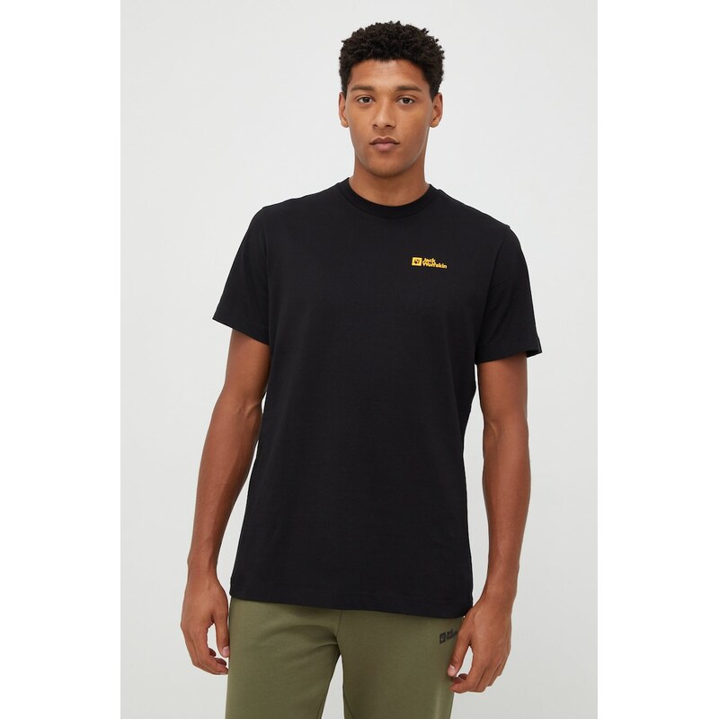 Bavlnené tričko Jack Wolfskin Essential 64298857