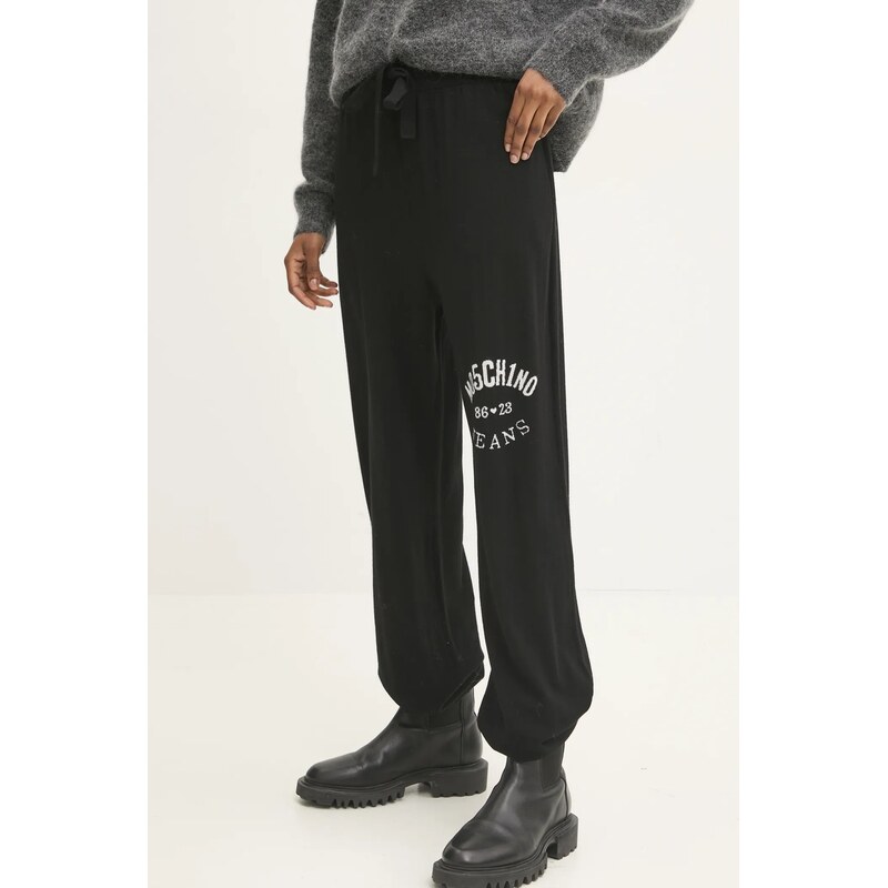 Vlnené tepláky Moschino Jeans 64315310