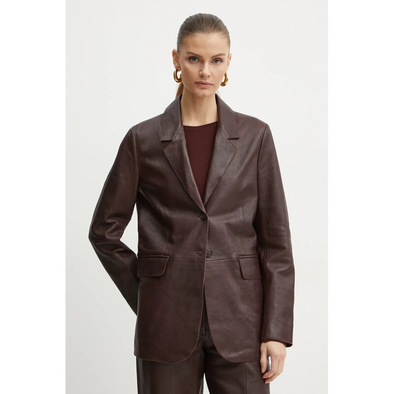 Kožené sako Forte Forte 66879540