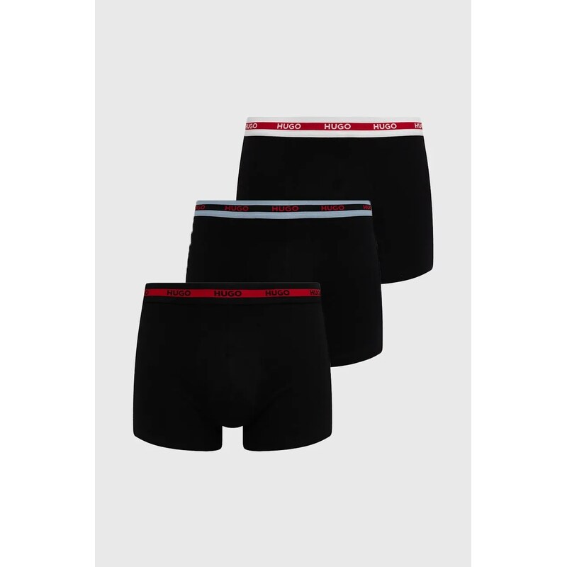 Boxerky HUGO 3-pak BOXERBR TRIPL PLANET 64315754