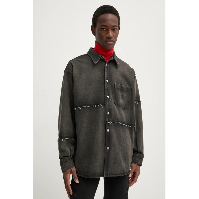 Rifľová košeľa MM6 Maison Margiela 60528650