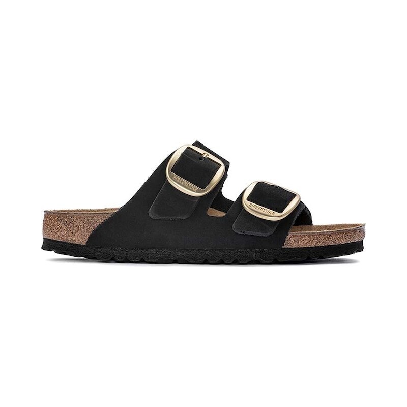 Nubukové šľapky Birkenstock Arizona Big Buckle 35030578
