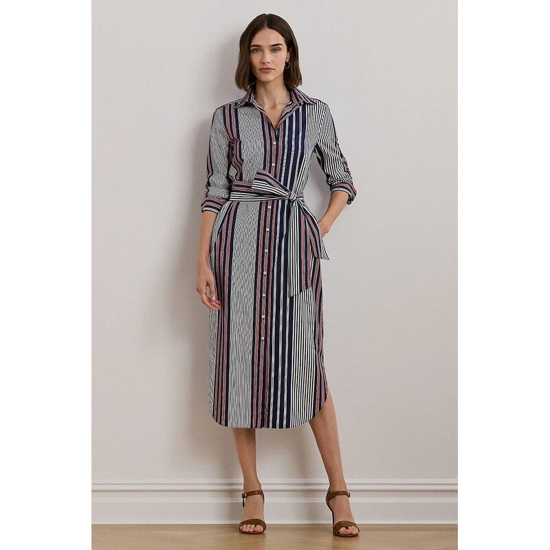 Bavlnené šaty Lauren Ralph Lauren 60681782