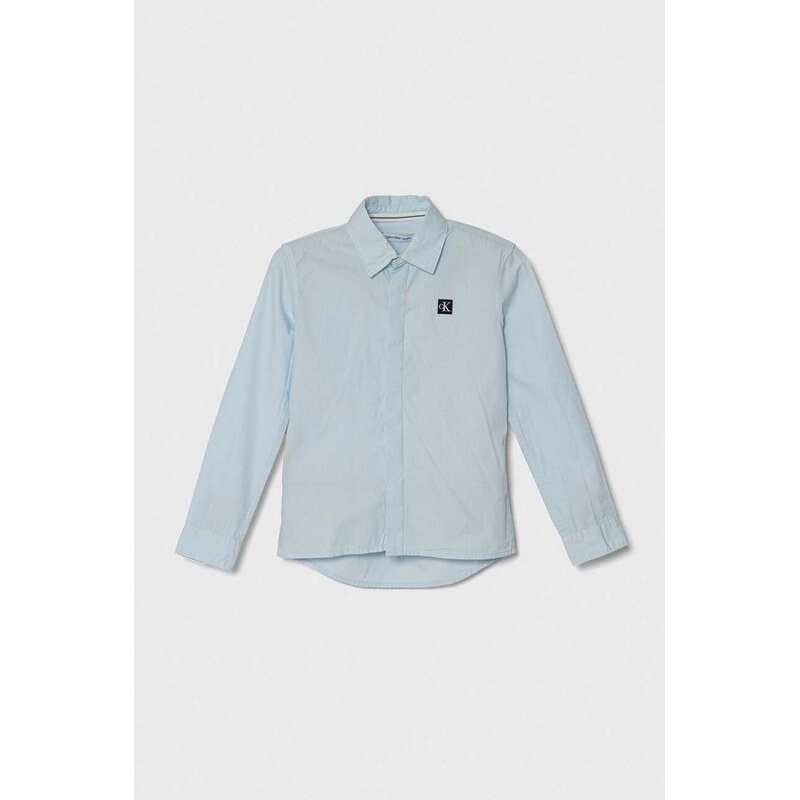 Detská bavlnená košeľa Calvin Klein Jeans 47399438