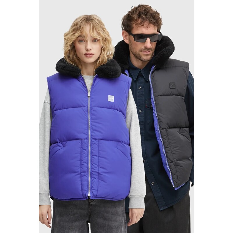 Obojstranná vesta A.P.C. doudoune teddy 60860729