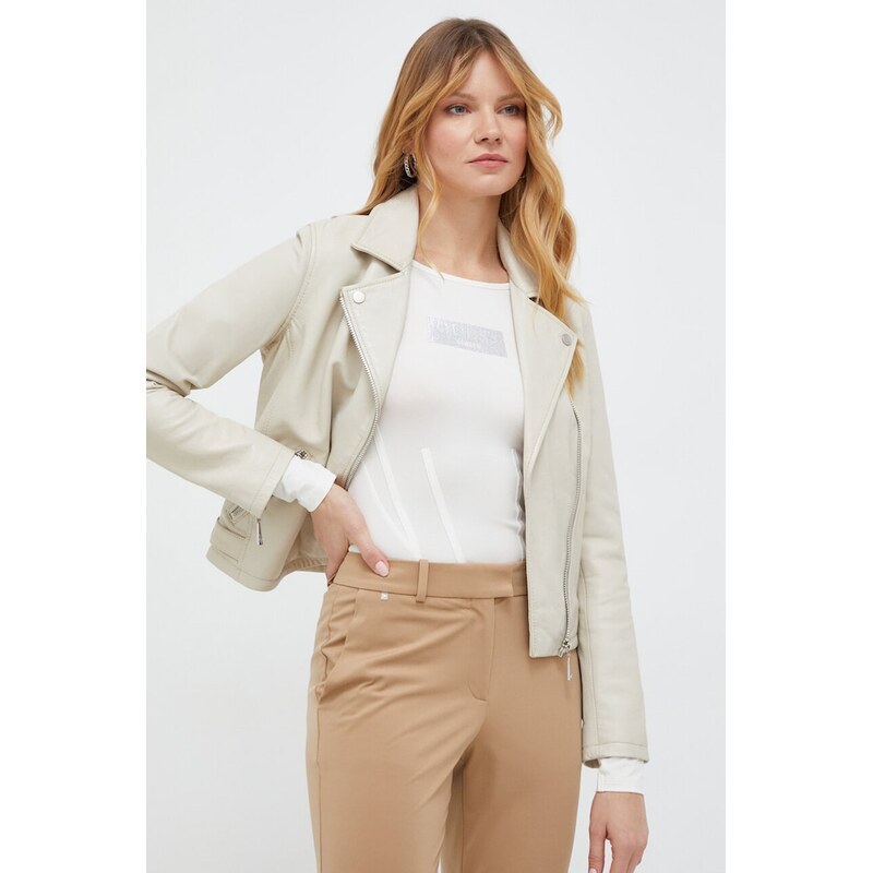 Kožená bunda Guess 47580566