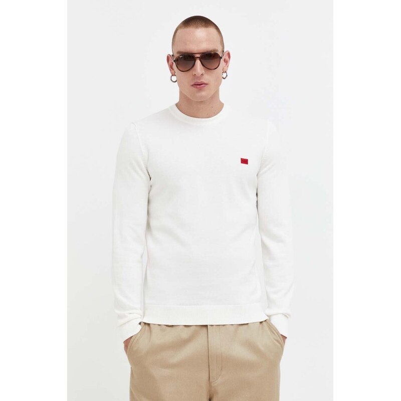 Bavlnený sveter HUGO San Cassius-C1 68214209