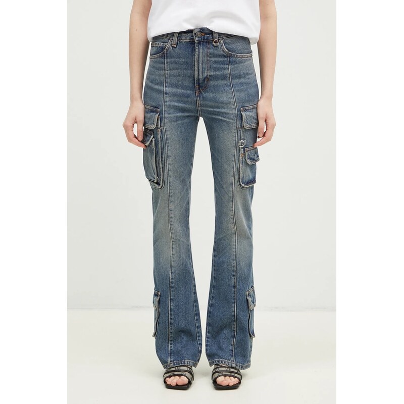 Rifle Fiorucci Multipocket Flared Jeans 62303847