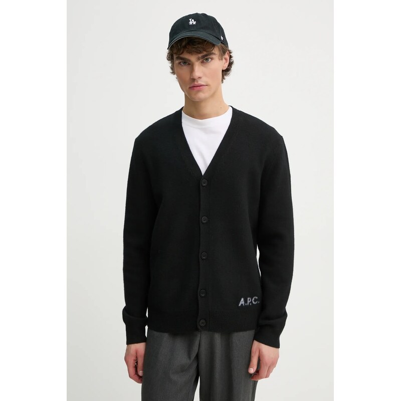 Vlnený kardigán A.P.C. kenny 61166988