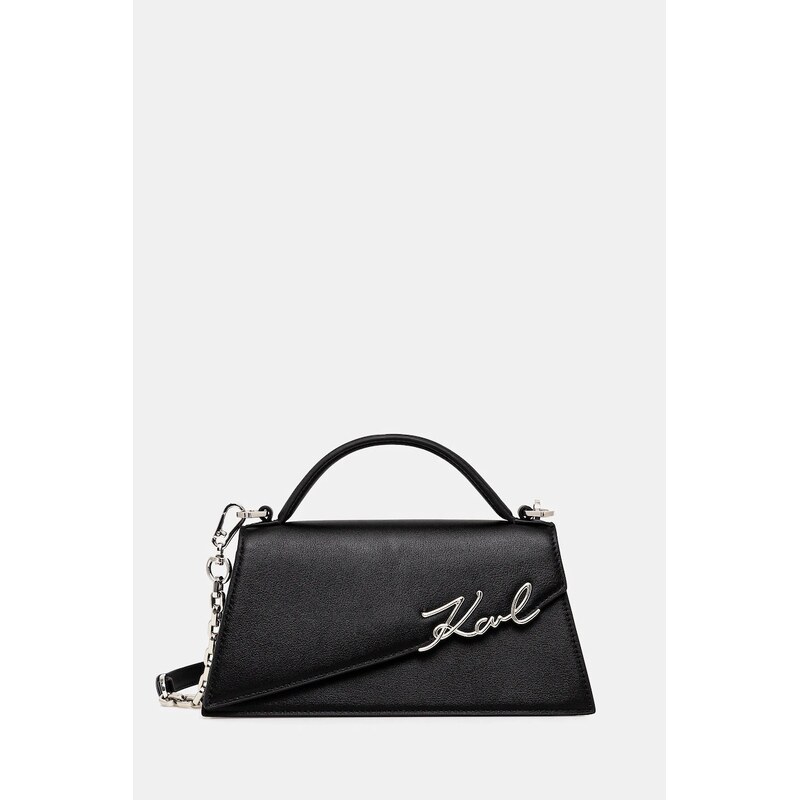 Kožená kabelka Karl Lagerfeld K/SIGNATURE 61167596